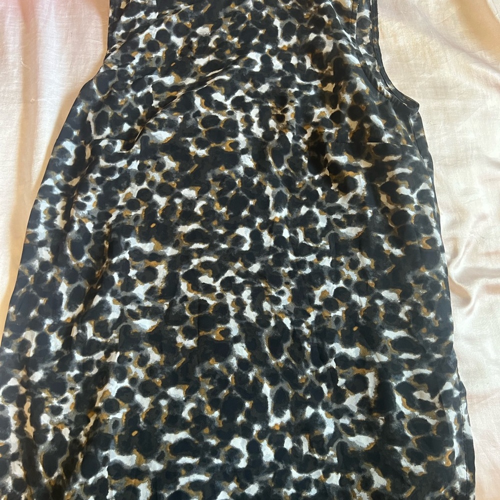 Leopard Print Sleeveless Top